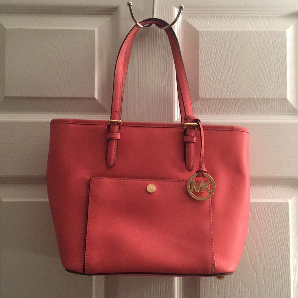 Michael Kors Coral Shoulder Bag